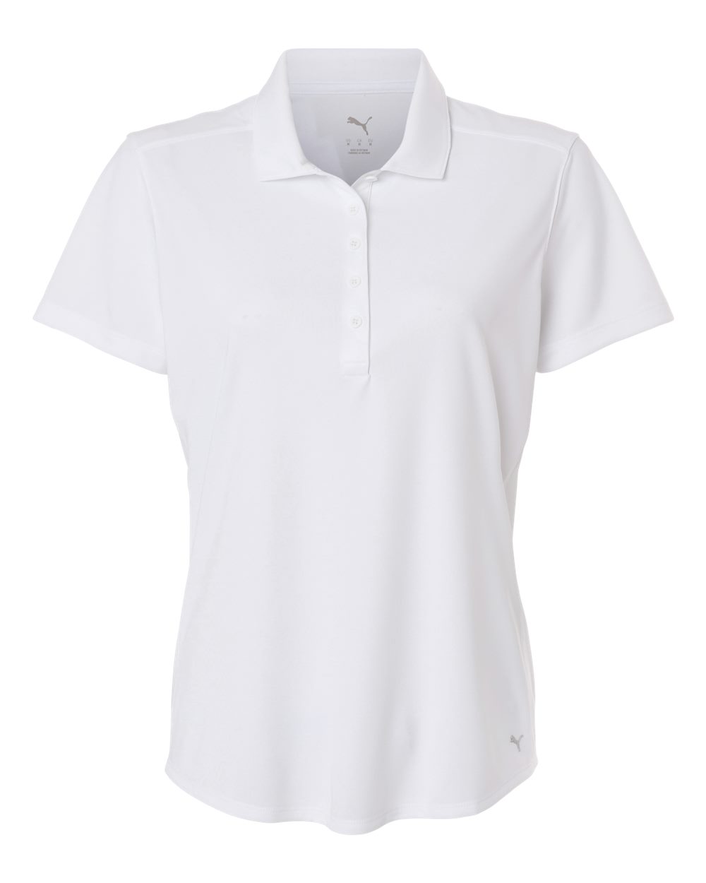 Puma Golf 629944 Womens Pure 2.0 Polo - White Glow