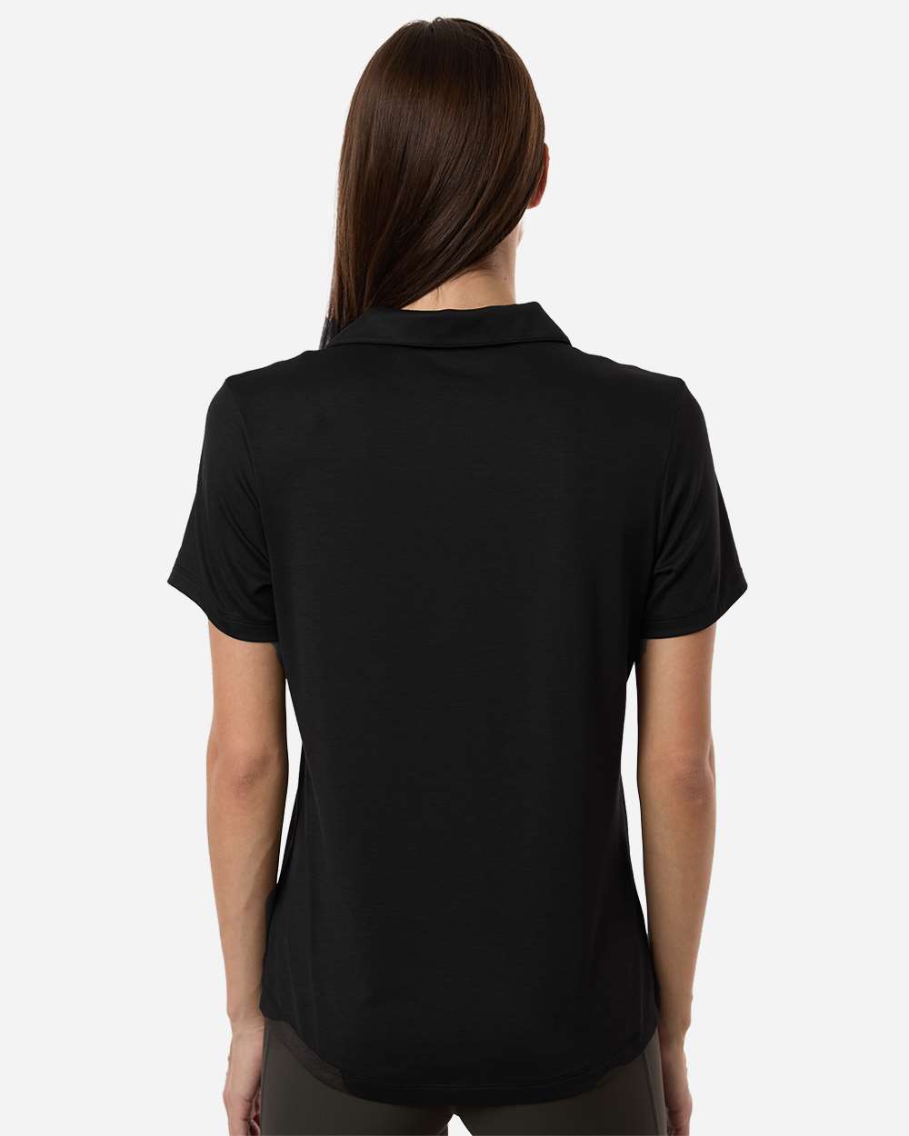 Puma Golf 631051 Womens Icon Heather Polo - Black