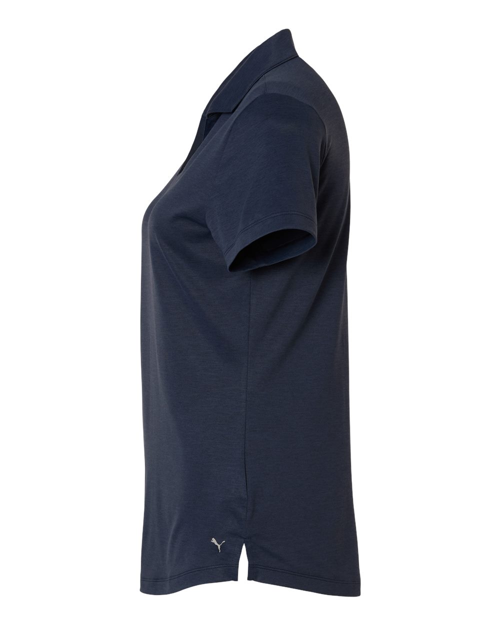 Puma Golf 631051 Womens Icon Heather Polo - Deep Navy