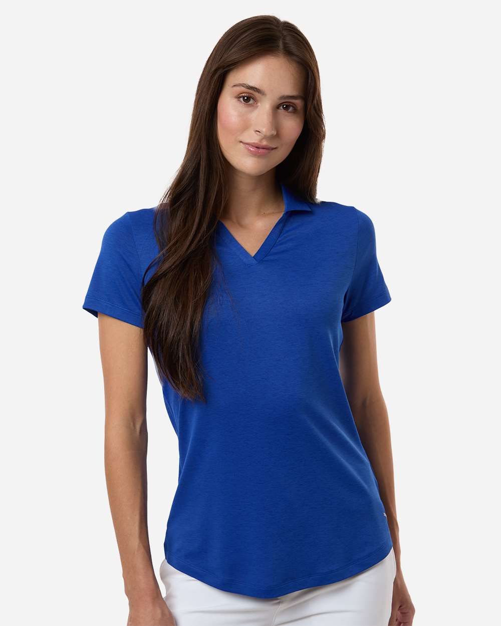Puma Golf 631051 Womens Icon Heather Polo - Festive Blue