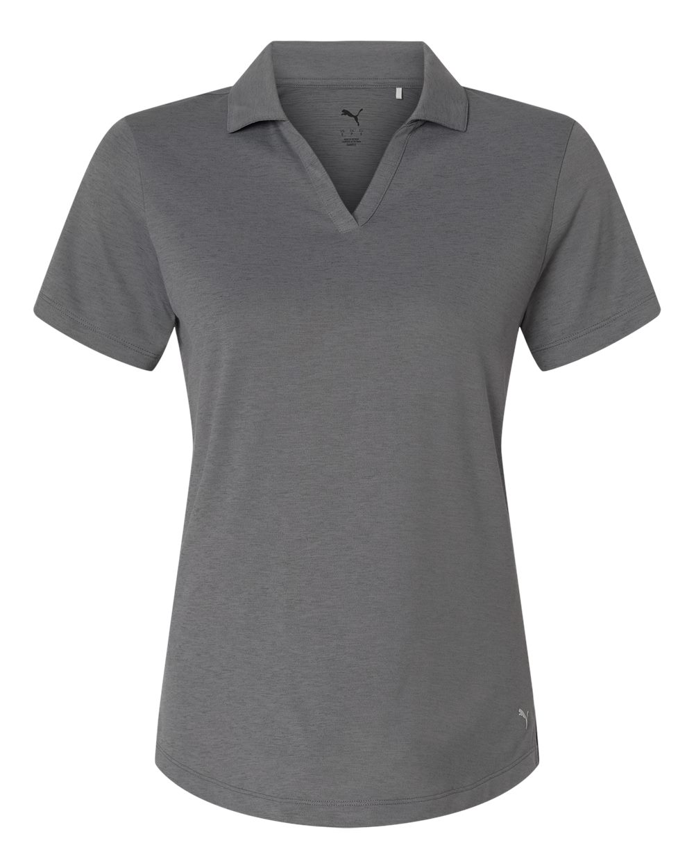 Puma Golf 631051 Womens Icon Heather Polo - Slate Sky