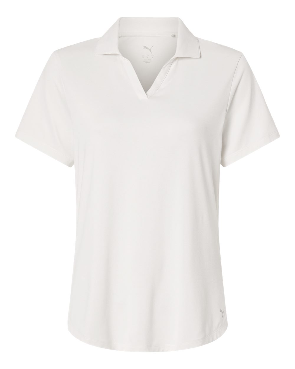 Puma Golf 631051 Womens Icon Heather Polo - Warm White