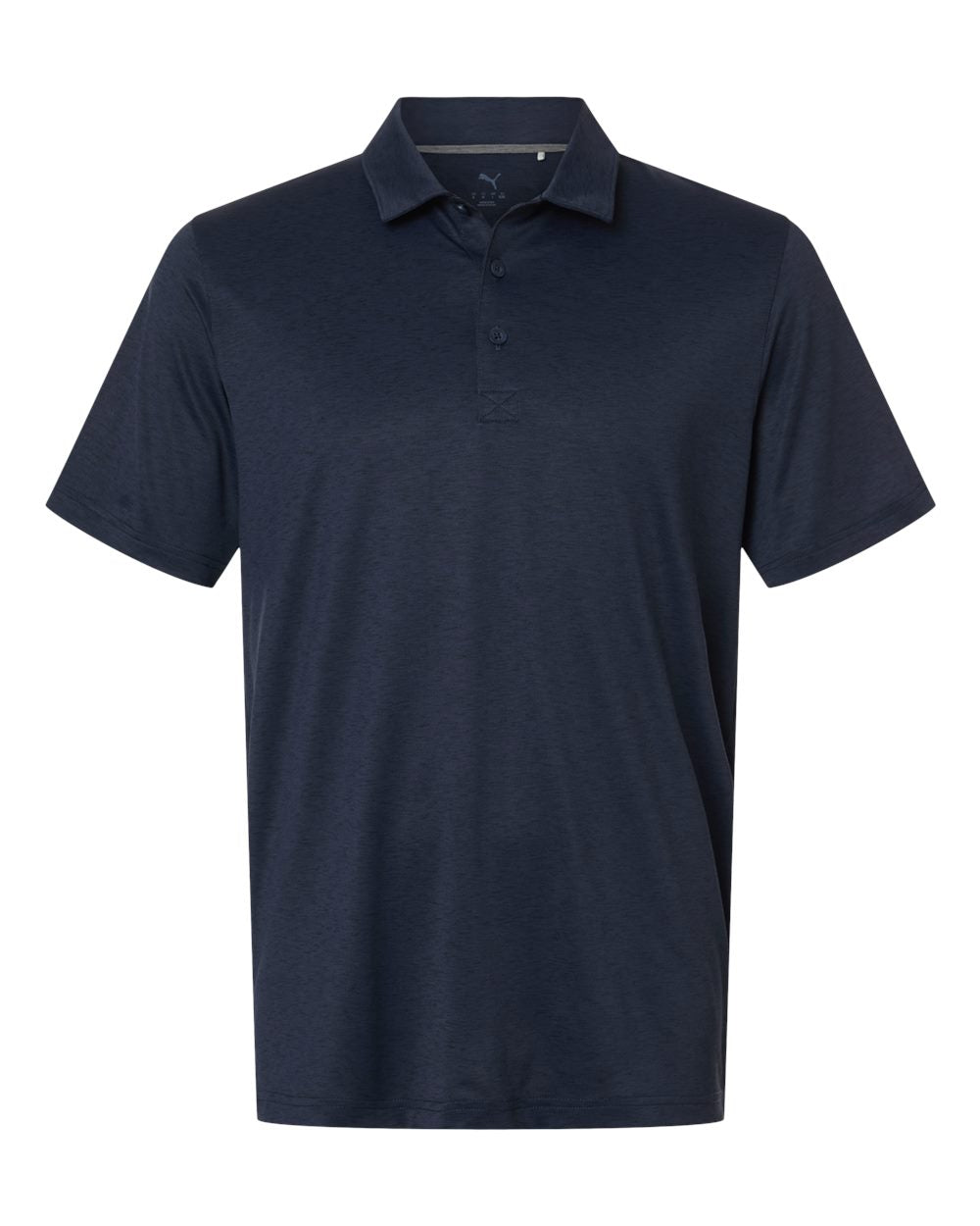Puma Golf 631057 Men’s Icon Heather Polo 2.0 - Deep Navy
