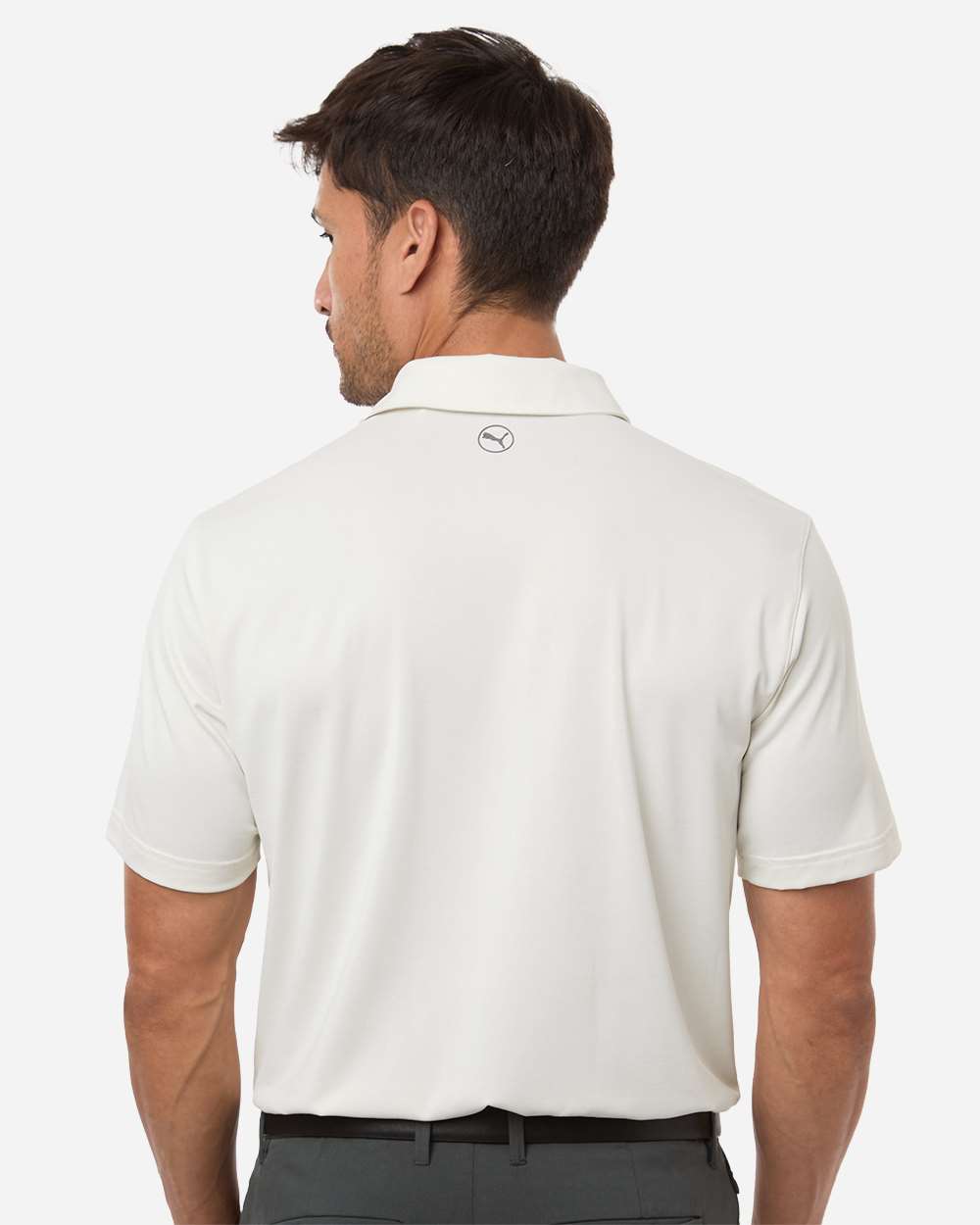 Puma Golf 631057 Men’s Icon Heather Polo 2.0 - Warm White