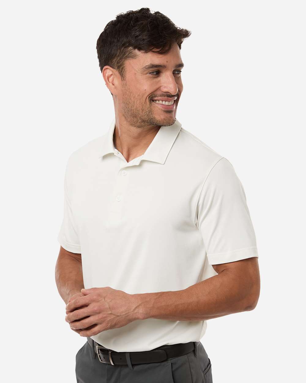 Puma Golf 631057 Men’s Icon Heather Polo 2.0 - Warm White
