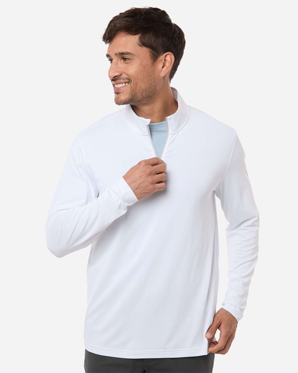 Puma Golf 631059 Men’s Icon 2.0 Quarter-zip - White Glow