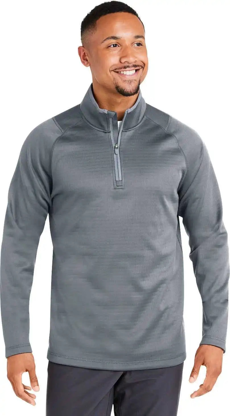 Puma Golf 631105 Men’s Waffle Fleece Quarter-zip - Slate Sky