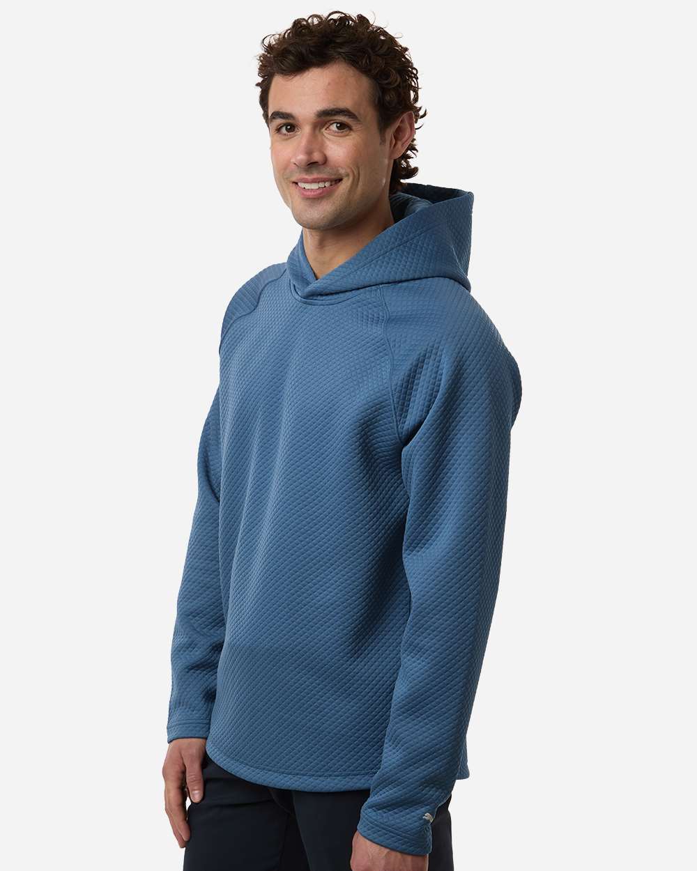 Puma Golf 638594 Men’s Pebble Hooded Pullover - Blue Horizon
