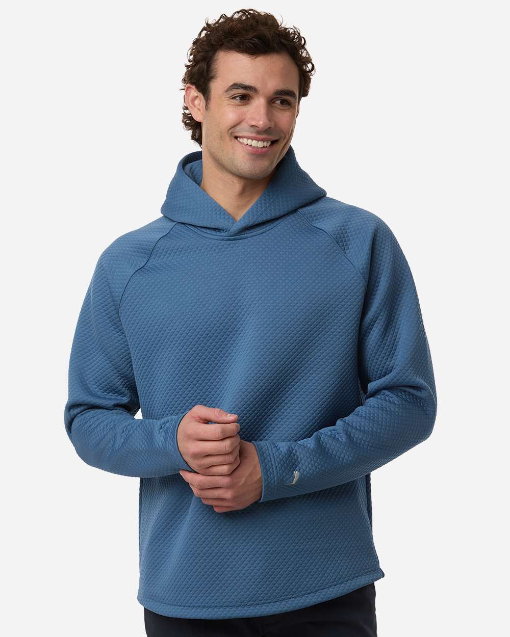 Puma Golf 638594 Men’s Pebble Hooded Pullover - Blue Horizon