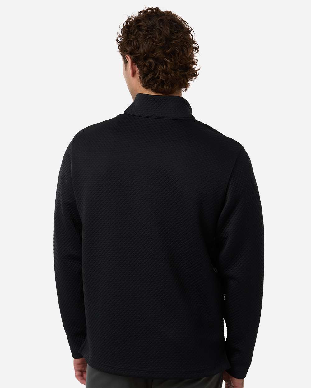 Puma Golf 638595 Men’s Pebble Quarter-zip Pullover - Black