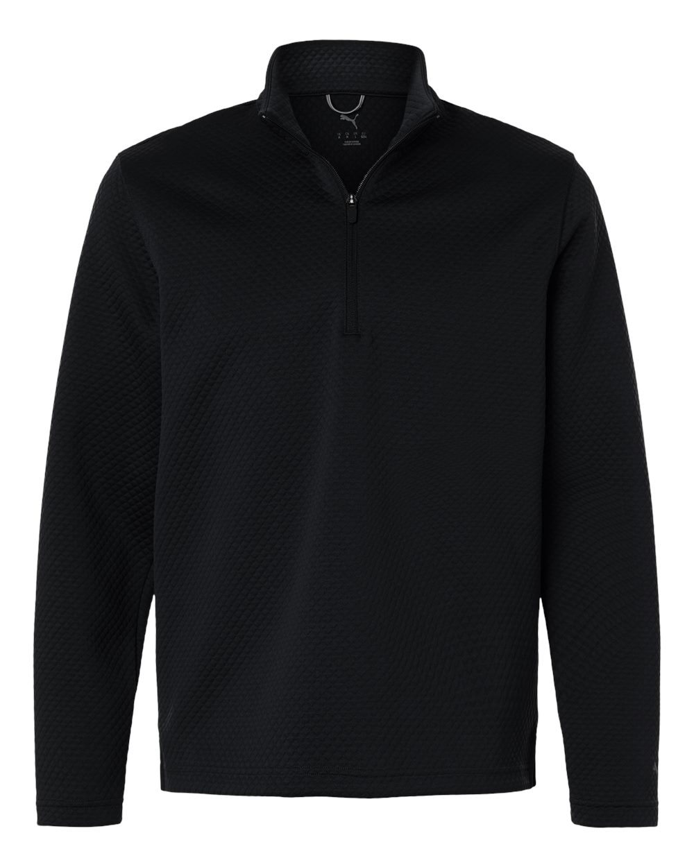 Puma Golf 638595 Men’s Pebble Quarter-zip Pullover - Black