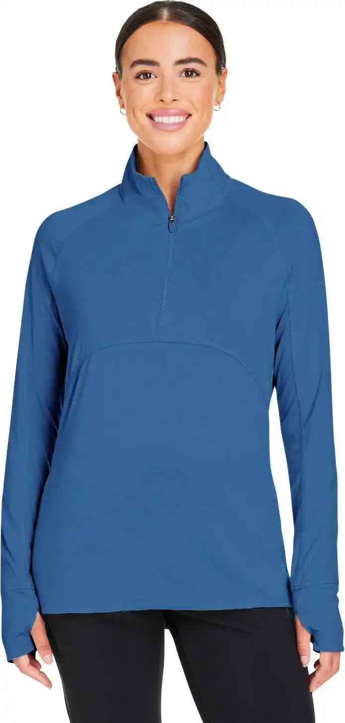 Puma Golf Pg400w Ladies’ Bandon Quarter Zip Lake Blue