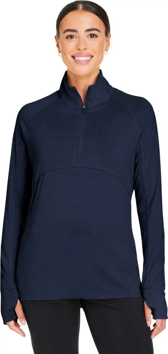 Puma Golf Pg400w Ladies’ Bandon Quarter-zip - Navy Blazer