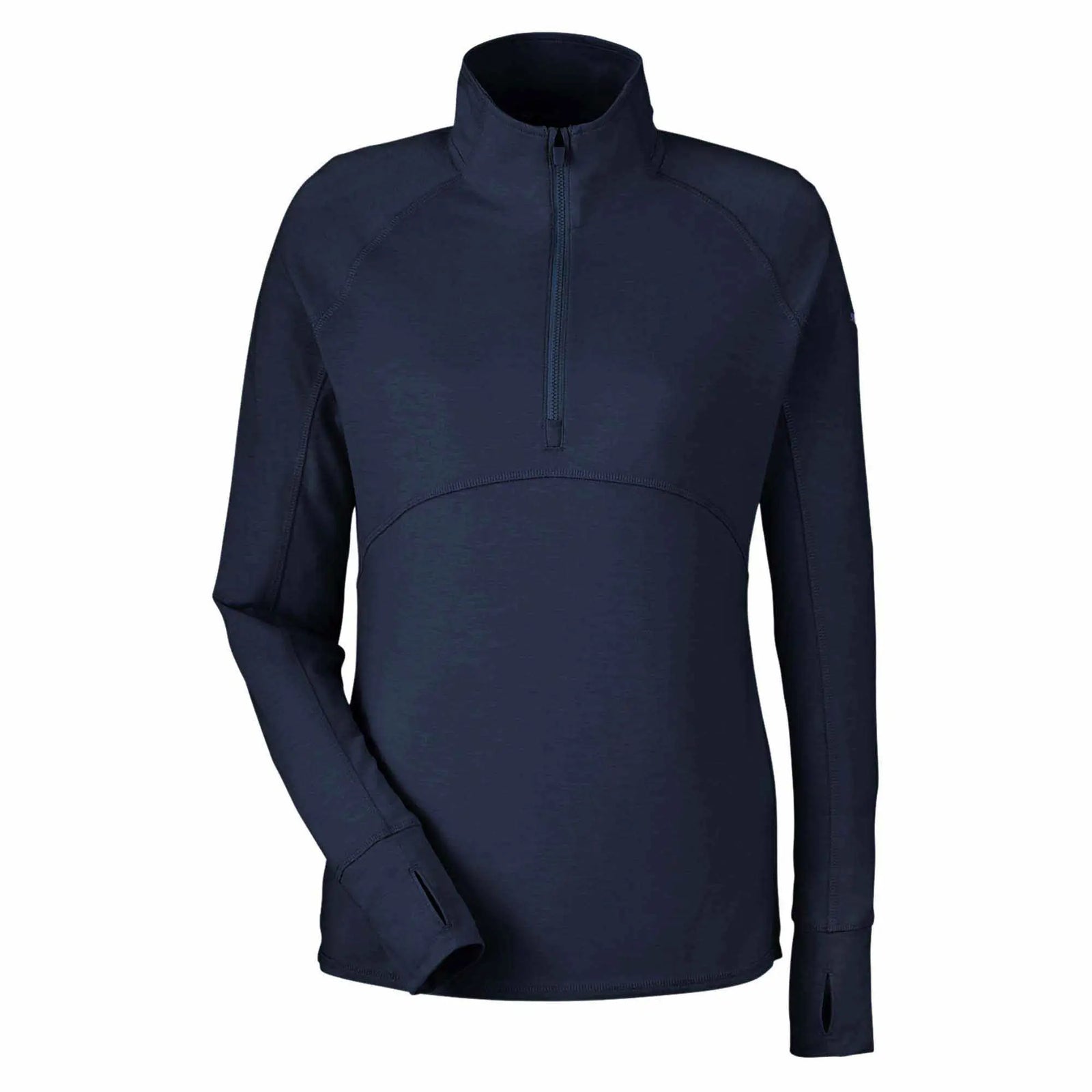 Puma Golf Pg400w Women’s Bandon Quarter-zip Pullover - Navy Blazer