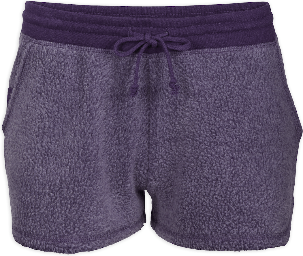 PURPLE BOXERCRAFT FLEECE OUT SHORT  grouped