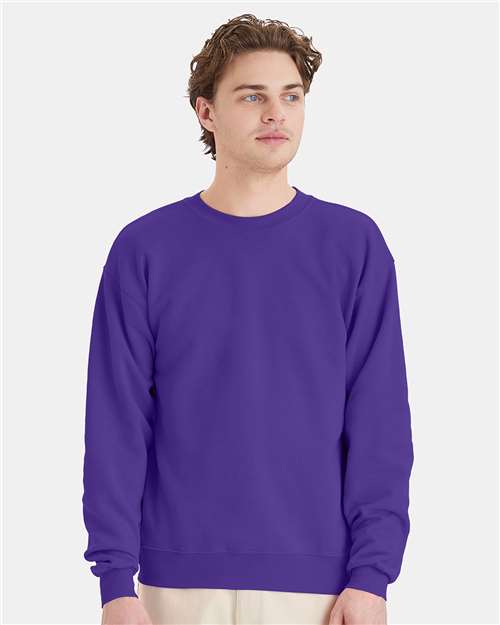 Purple Ecosmart® Crewneck Sweatshirt - P160