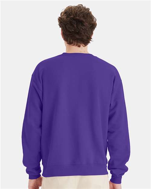 Purple Ecosmart® Crewneck Sweatshirt - P160
