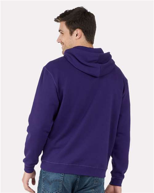 Purple Fleece Hooded Pullover - BM5302