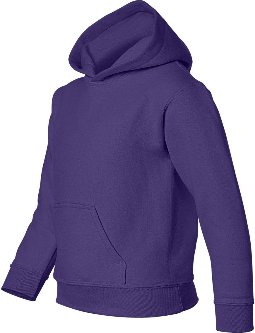 Purple Heavy Blend™ Youth Hooded Sweatshirt - 18500B