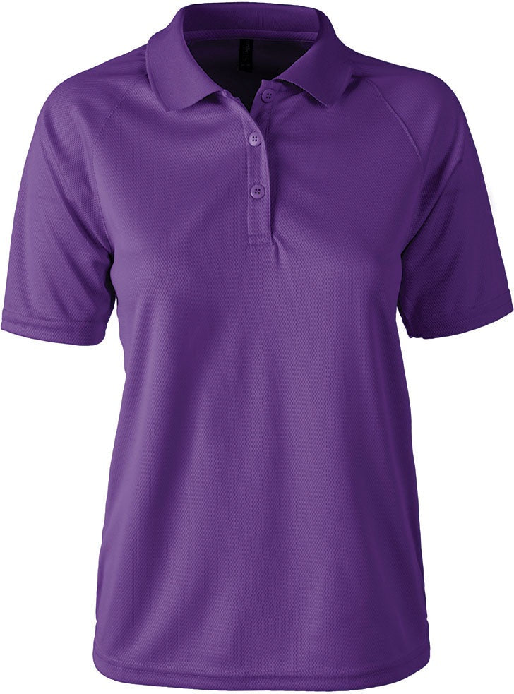 Purple Ladies Team Polo  grouped
