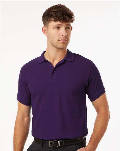 Purple Pique Polo - 62800