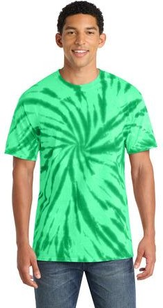 Purple Port & Co Tie-Dye Tee. PC147