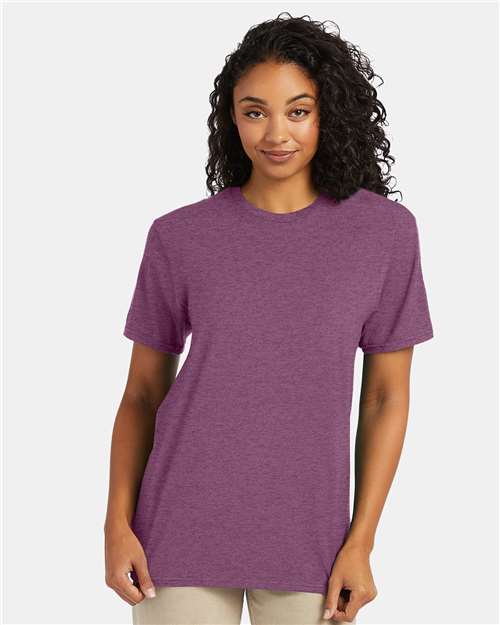 Purple Rain Heather Perfect-T T-Shirt - 4980