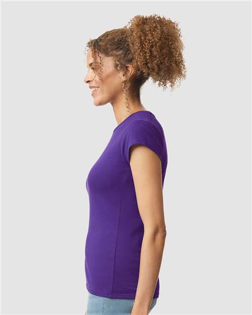 Purple Softstyle® Women’s T-Shirt - 64000L