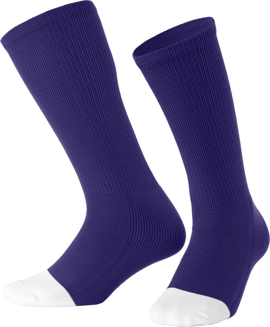 Purple Sport-Tek All Sport OTC Socks STA05