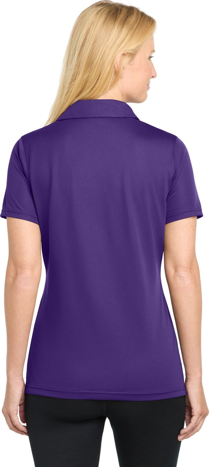Purple Sport-Tek Women's PosiCharge Active Textured Polo. LST690