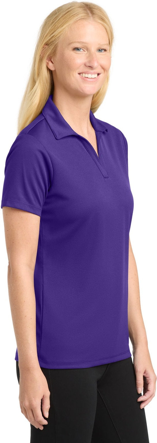 Purple Sport-Tek Women's PosiCharge RacerMesh Polo. LST640