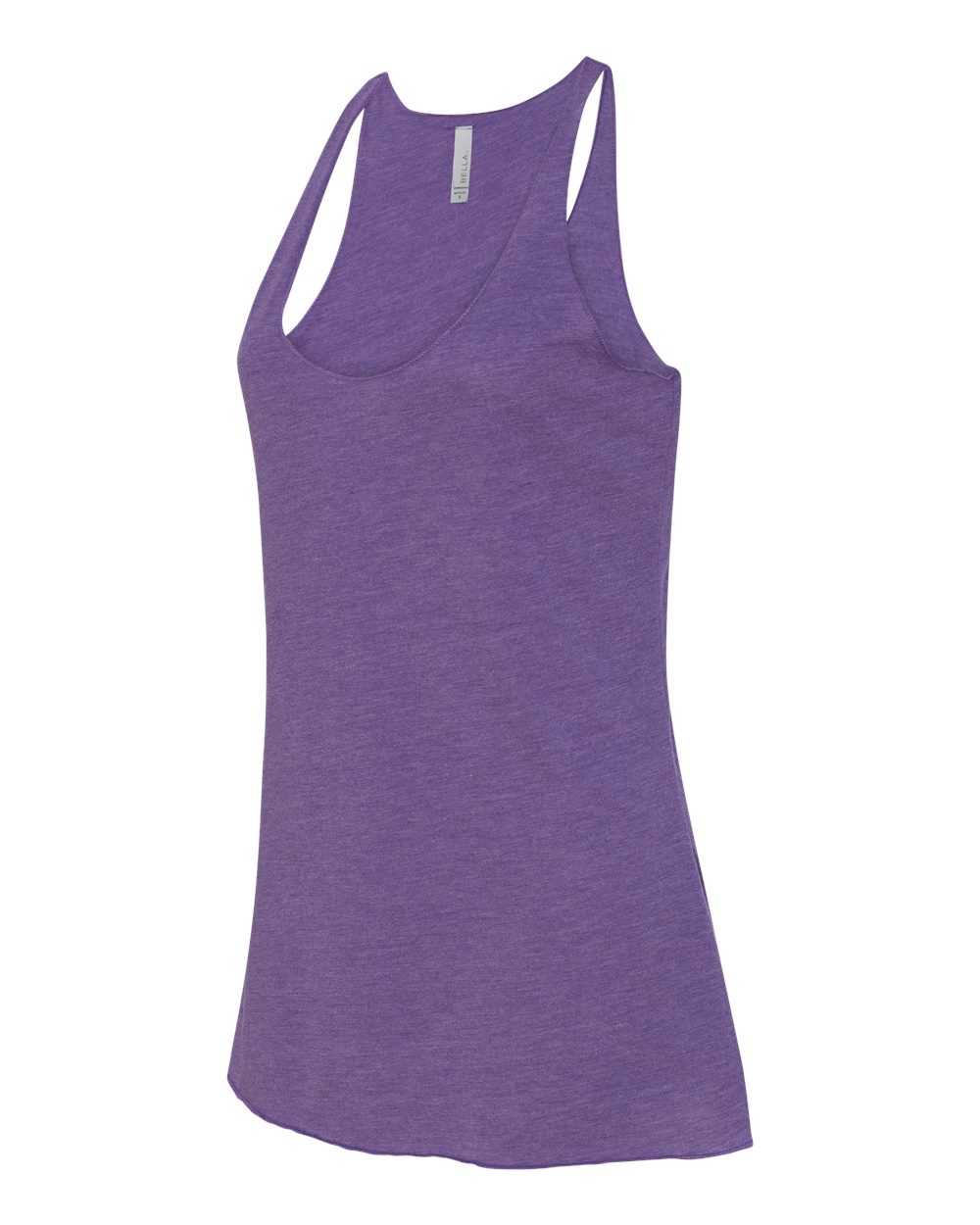Purple Triblend Women's Triblend Racerback Tank - 8430