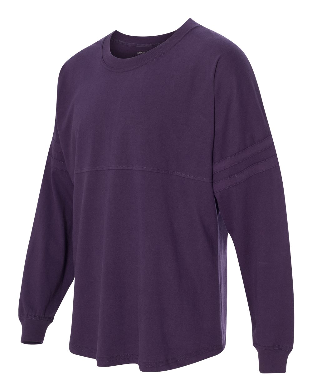 Purple Women's Jersey Pom Pom Long Sleeve T-Shirt - T14