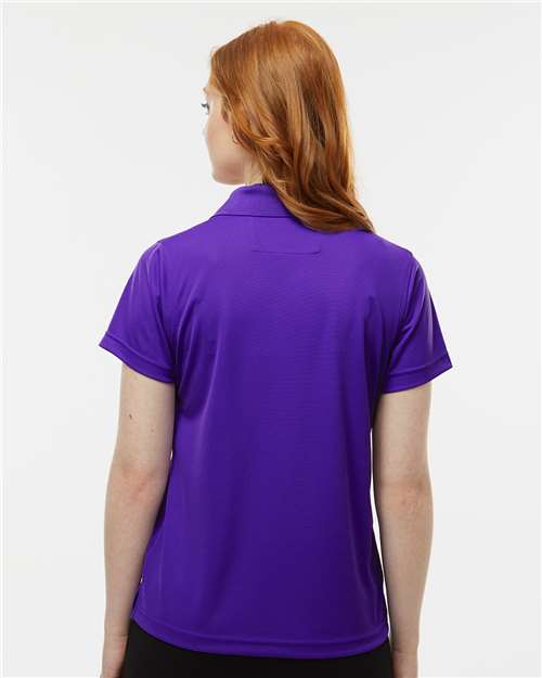 Purple Women's Saratoga Performance Mini Mesh Polo - 104