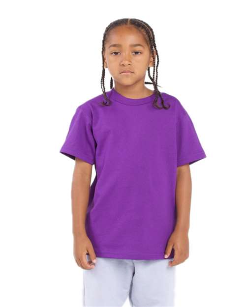 Purple Youth Active T-Shirt - SHSSY