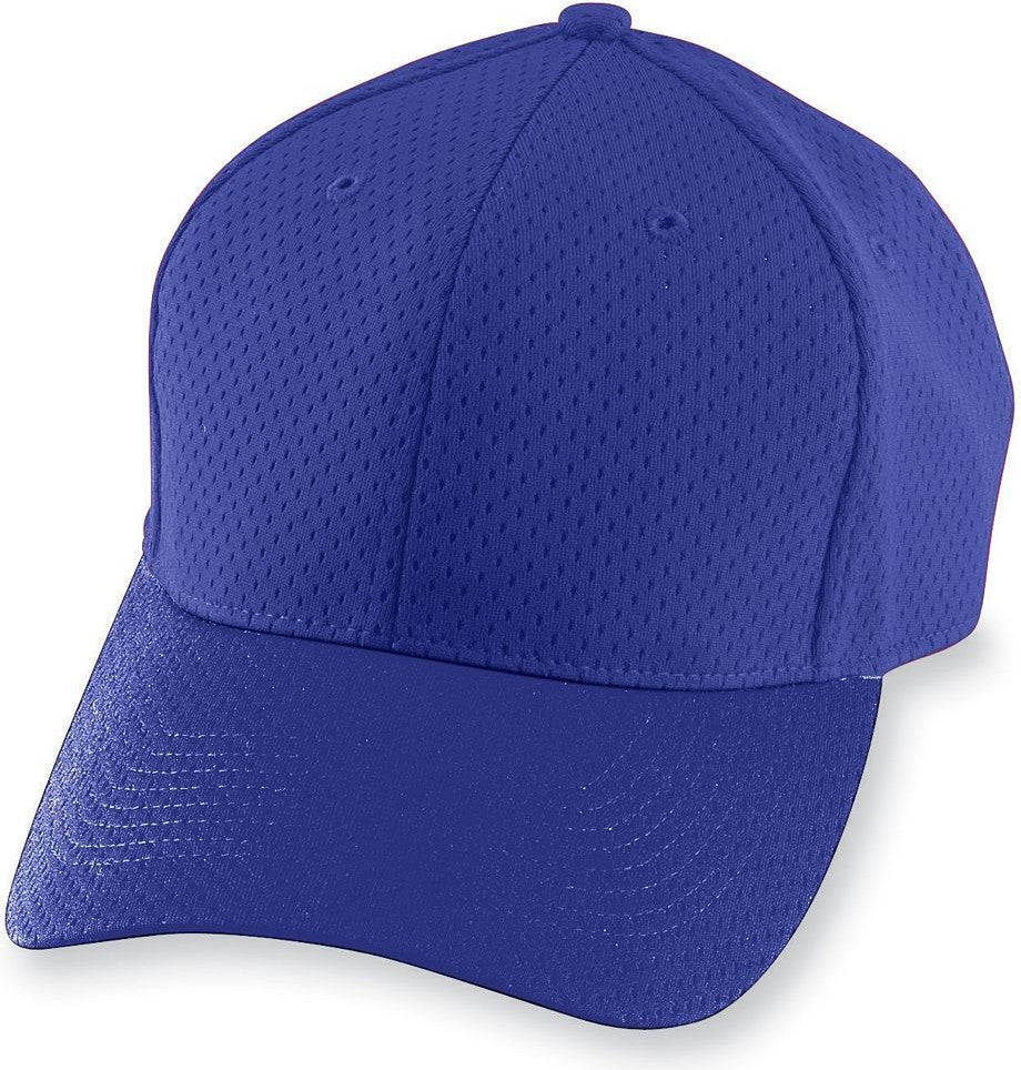 PURPLE YOUTH ATHLETIC MESH CAP