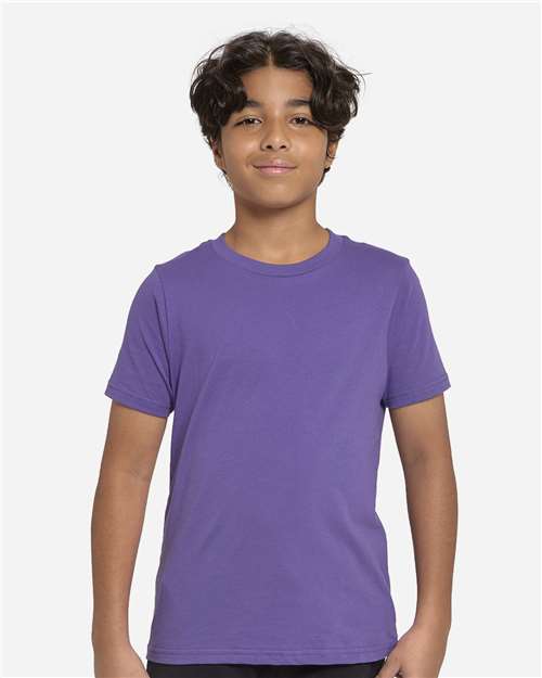 Purple Youth Epic Cotton T-Shirt - T1000B