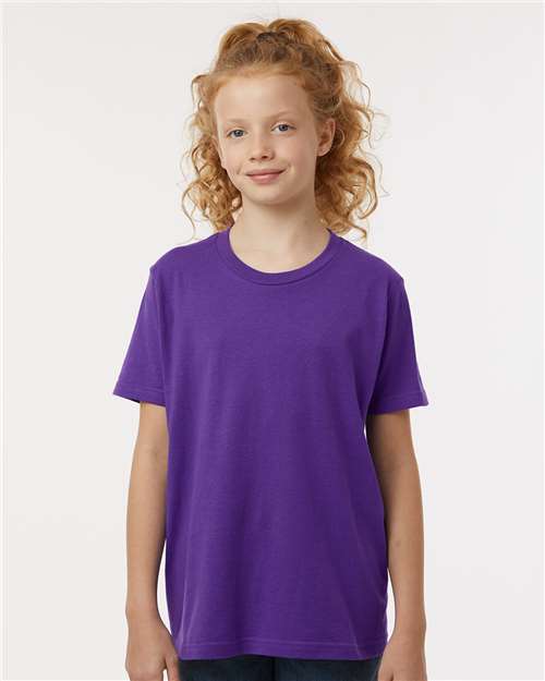 Purple Youth Fine Jersey T-Shirt - 235