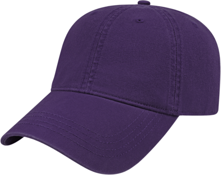 Cap America i1002 Relaxed Golf Cap - Purple