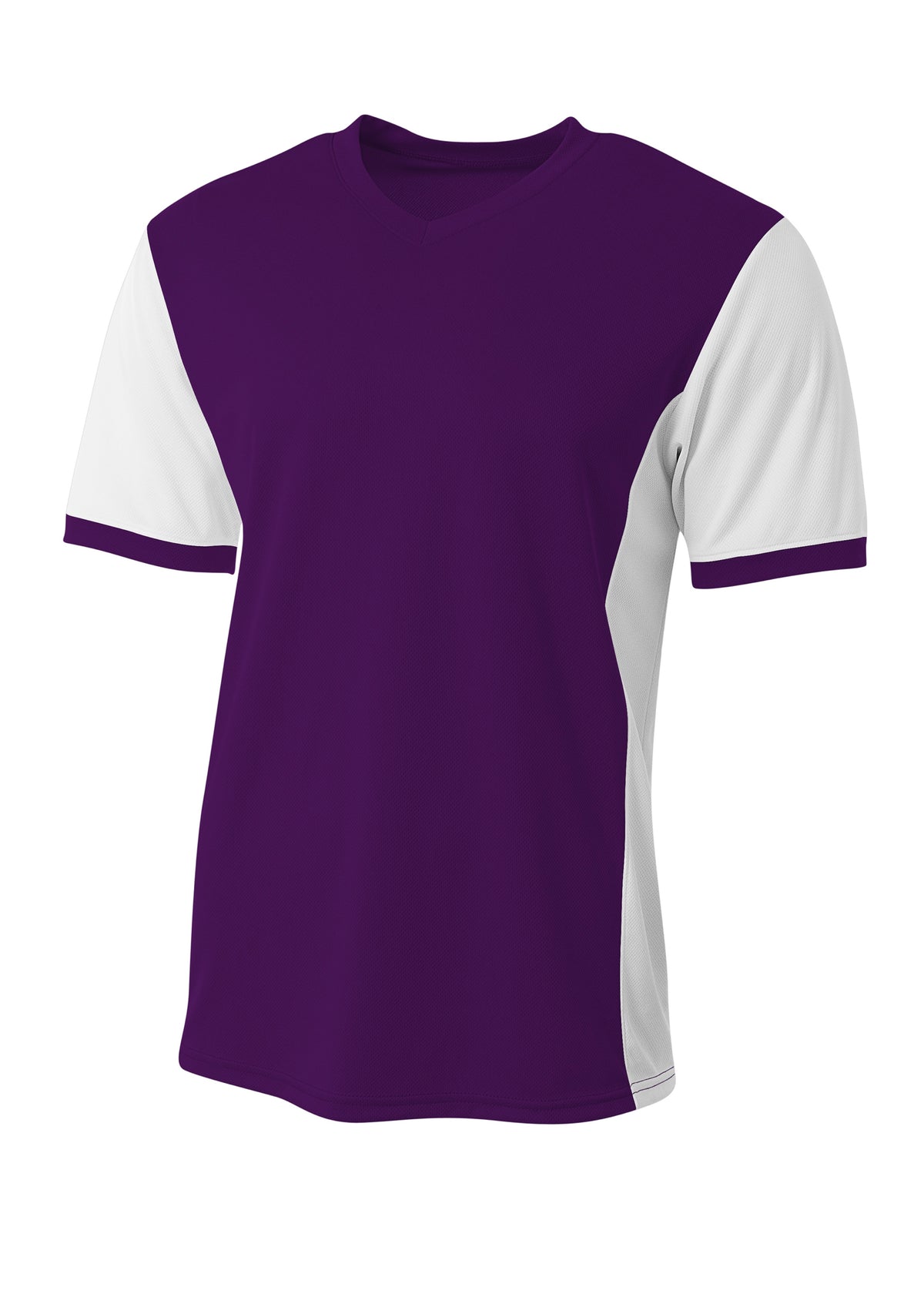 PURPLE/WHITE A4 Premier Soccer Jersey