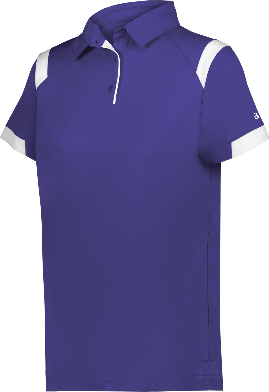 PURPLE/WHITE (BA) ON THE RISE LADIES POLO