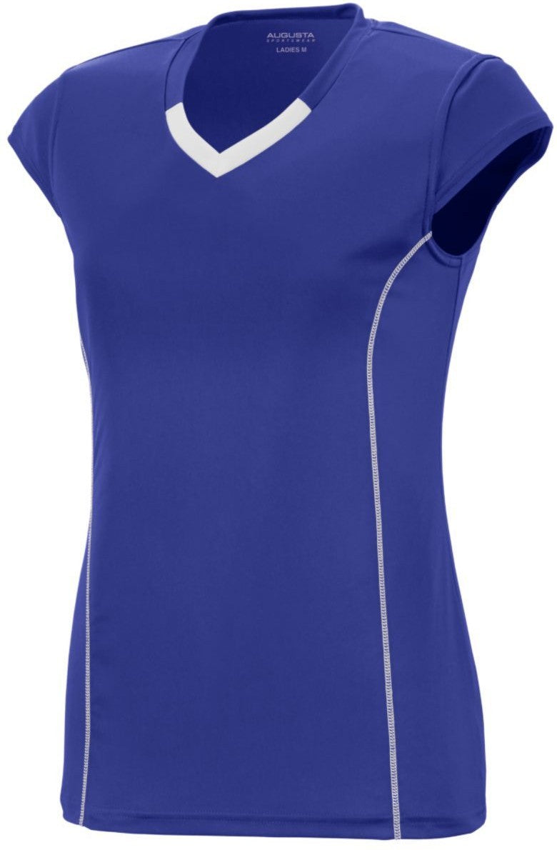 PURPLE/WHITE GIRLS BLASH JERSEY