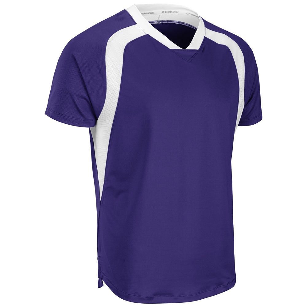 PURPLE,WHITE Hatrick Jersey