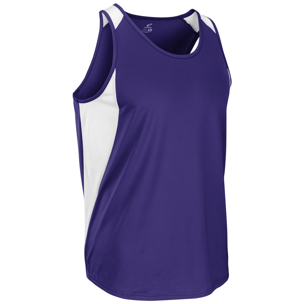 PURPLE,WHITE Speed Singlet