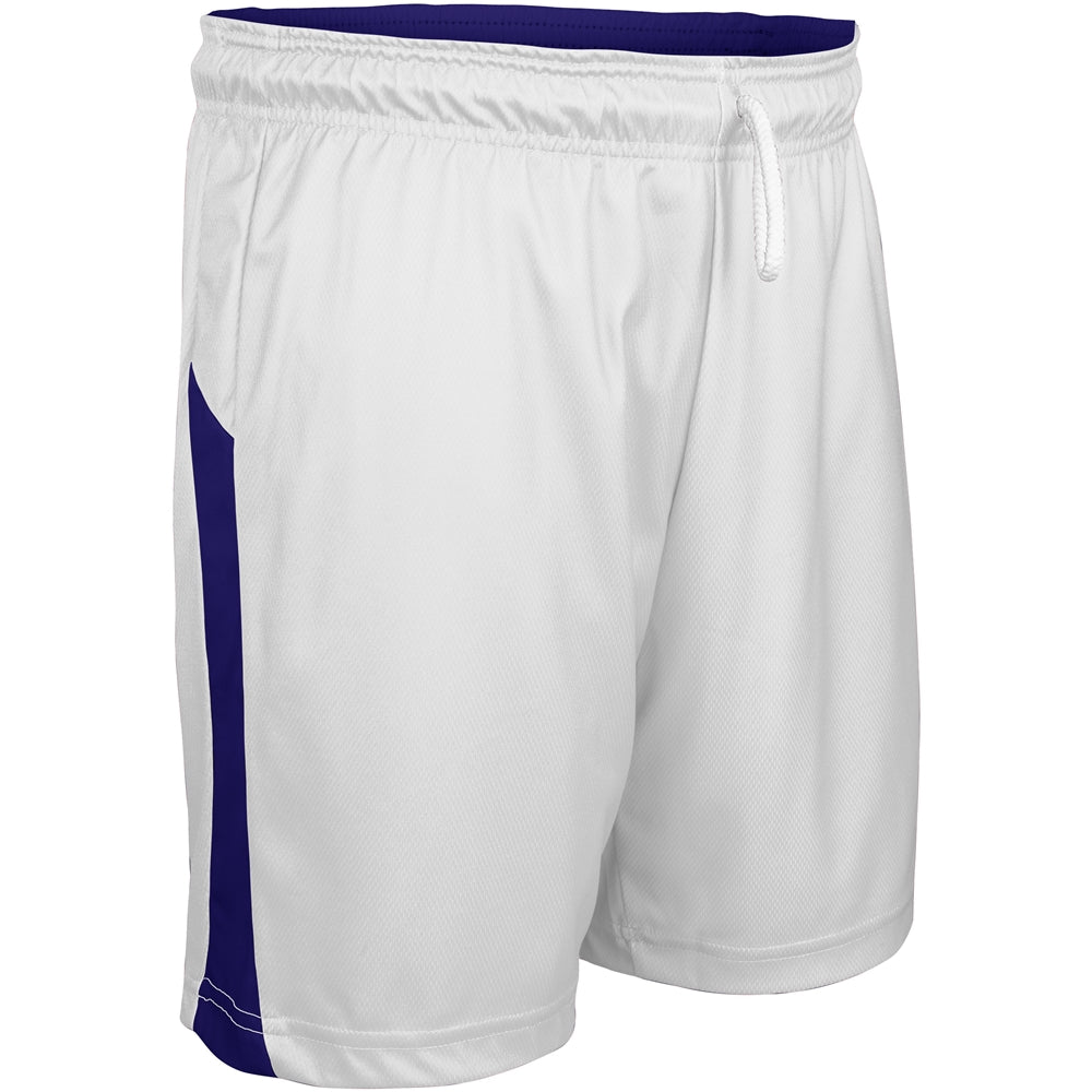 PURPLE,WHITE Swish Basketball Shorts