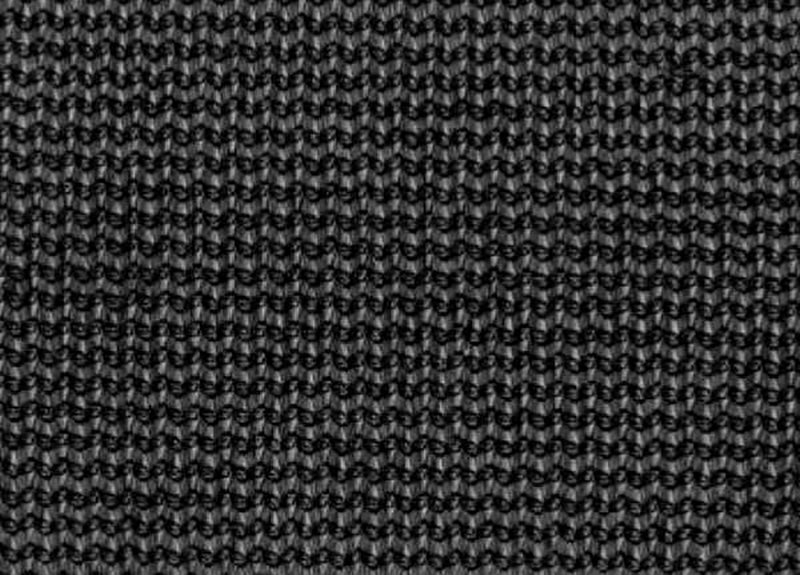 Putterman Commercial Knit Windscreen (6’x120’) with Grommets (black)
