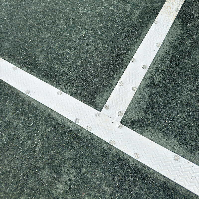 Putterman Herringbone Line Tape - Wht / Os