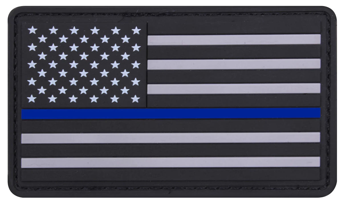 Pvc us Flag Patch with Hook Back