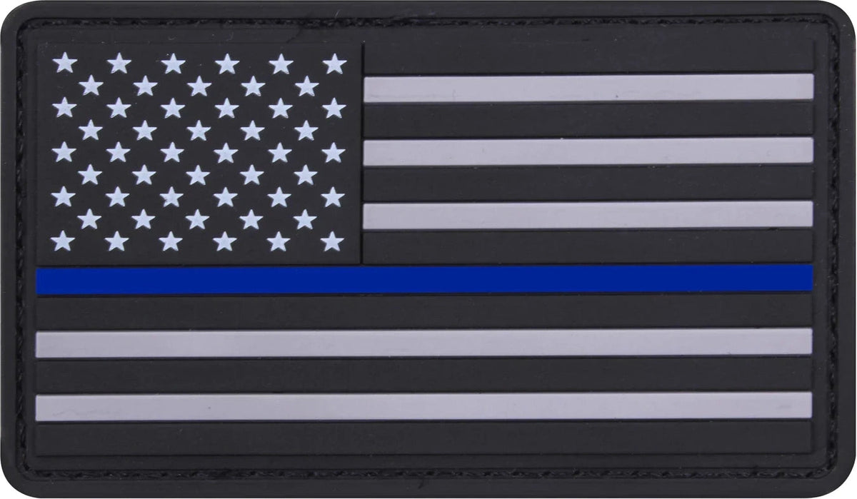Pvc us Flag Patch with Hook Back