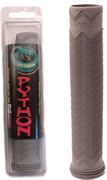 Python Rubber Racquetball Replacement Grip - Gray